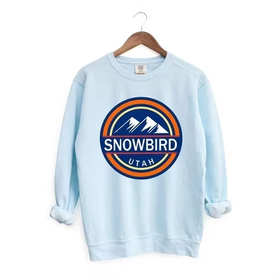 Женский свитшот Simply Sage Market, Snowbird, голубой