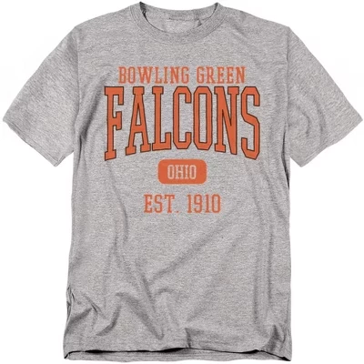 Мужской костюм Bowling Green State University Est. Футболка для свиданий athletic heather