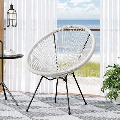 Уличное кресло GDFStudio Anson из ротанга, разноцветное