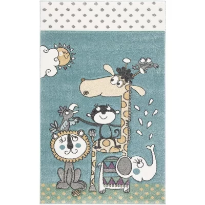 Коврик-качалка Carousel Kids CRK185 с электроприводом - многоцветный