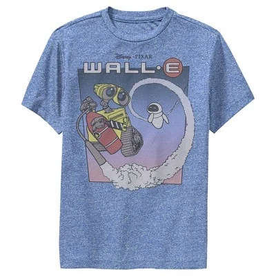 Футболка для мальчиков Wall-E Journey Into Space, синяя