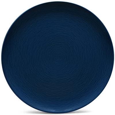 Colorscapes Round Platter blue