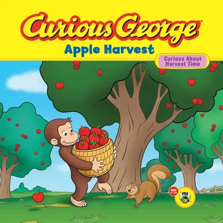 Книга Clarion Books «Любопытный Джордж. Сбор яблок»