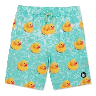Мужские резиновые шорты для плавания NEFF Swimsuit Ducky Water Ripple 19