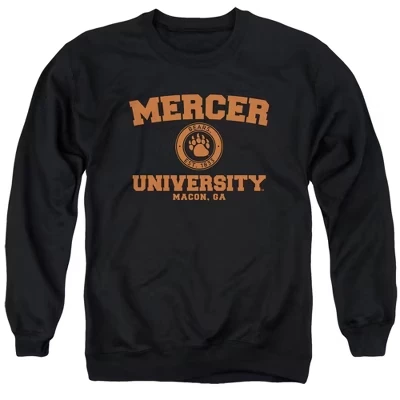 Унисекс-свитшот NCAA Mercer, круглый логотип, черный