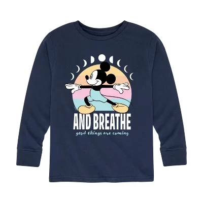 Футболка для мальчиков Disney Mickey And Breathe, синяя