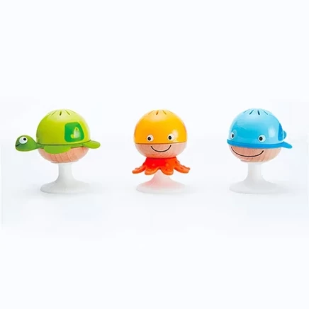 Набор погремушек Hape «Морские животные», 3 шт.