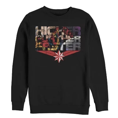 Мужская толстовка Captain Higher с комическими сценами черного цвета