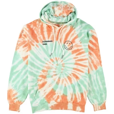 Мужская толстовка с капюшоном Labech Smiley Tie Dye