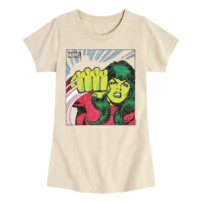 Облегающая футболка с коротким рукавом в стиле комиксов She-Hulk Birch
