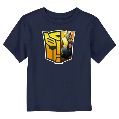 Детская футболка Transformers «Бамблби», синяя