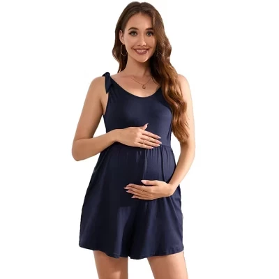 Женский комбинезон для беременных Yesfashion, синий