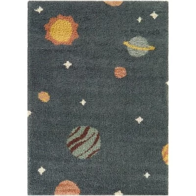 Детский коврик Hibbard Novelty Blue синий