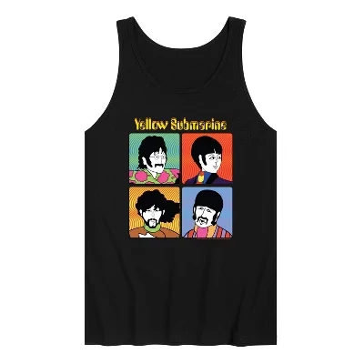 Мужская майка The Beatles Trippy Times, черная