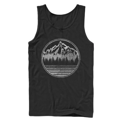 Мужская майка Lost Gods Mountain Badge, черная