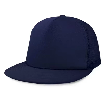 Бейсболка с плоским козырьком, Регулируемая шляпа, Размер M, L, XL, синяя