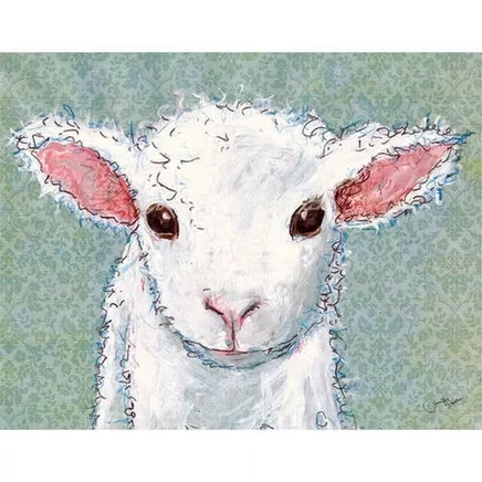 Картина Oopsy Daisy «Маленький ягненок», 36×25 см