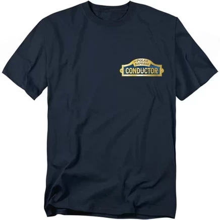 Футболка для взрослых Polar Express Conductor синего цвета