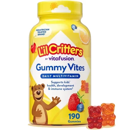 Детские витамины L'il Critters Gummy Vites, 190 шт.