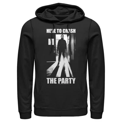 Мужская толстовка с капюшоном Michael Myers Crash the Party Pull Over черный