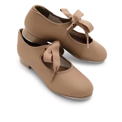 Девочкам тапки Capezio Future Star, светло-коричневые