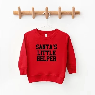 Детская толстовка Juniper Shop «Santa's», красная