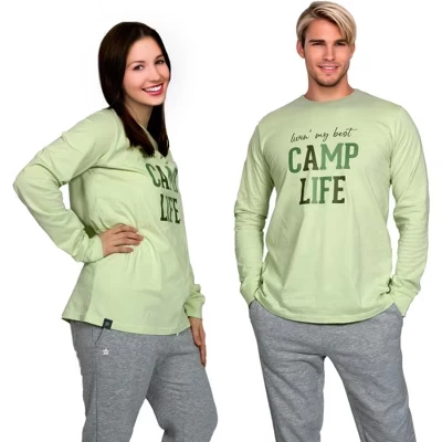 Мужская футболка Pavilion Camp Life, шалфейный