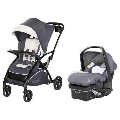 Коляска Baby Trend Sit N' Stand 5-в-1 с автокреслом, магнолия