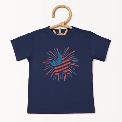 Детская футболка The Juniper Shop Firework, синяя