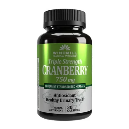 Капсулы Windmill Cranberry 750 мг, 30 шт