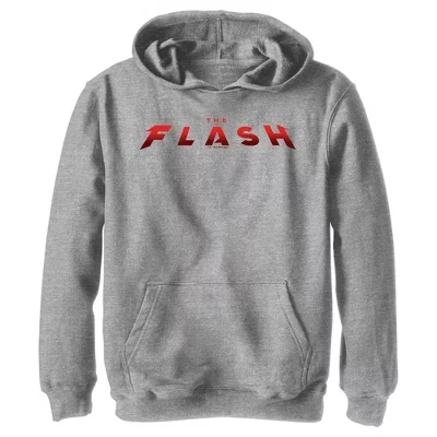 Спортивный Хитер с капюшоном поверх официального логотипа Boy's The Flash Movie