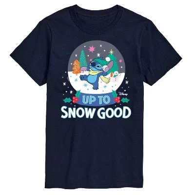 Мужская футболка с коротким рукавом Up To Snow Good с графическим рисунком