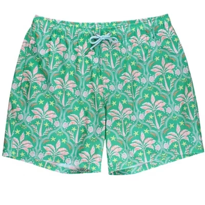 Мужские эластичные плавки UPF50+ coconut cabana