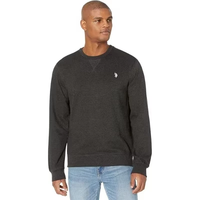 Мужской флисовый свитшот U.S. POLO ASSN., черный