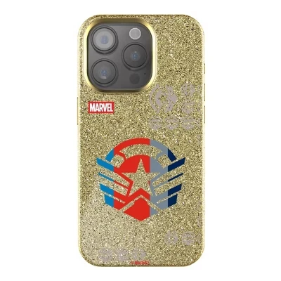 Чехол для мобильного телефона Marvel Avengers Sigil Gold Bling для Apple iPhone Сэм Уилсон капитан Америка
