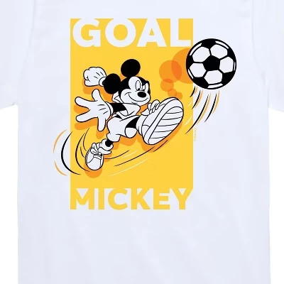 Футболка с коротким рукавом Mickey's Goal Kick с графическим рисунком белого цвета