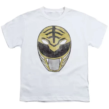 Футболка для мальчиков Power Rangers White Ranger, белая