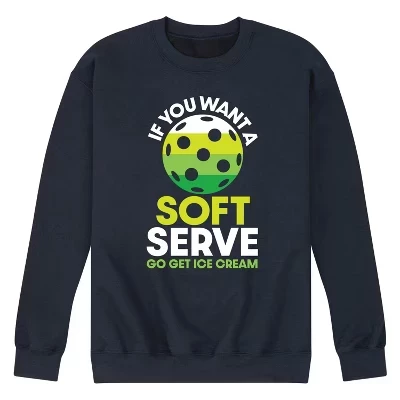 Мужская - - Если Вы хотите флисовую толстовку Soft Serve Pickleball с графическим рисунком