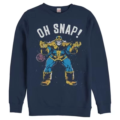 Мужская толстовка Thanos Retro Oh на кнопках