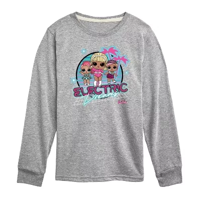 Сюрприз для мальчиков - LOL! - Футболка с длинными рукавами Electric Dreams и графическим рисунком athletic heather