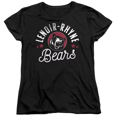 Женская футболка NCAA Lenoir Rhyne Bears, черная