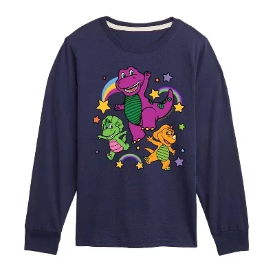 Групповая футболка с длинным рукавом и рисунком