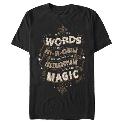 Мужская футболка Dumbledore Humble Wisdom черного цвета