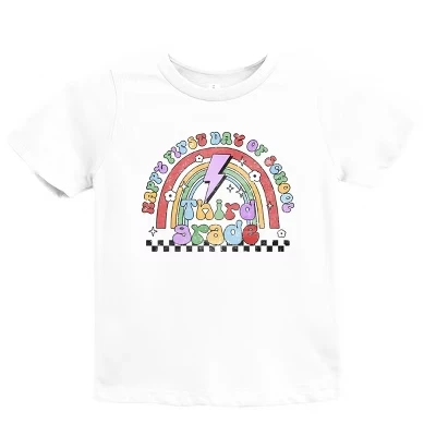 Детская футболка The Juniper Shop «3 класс», белая