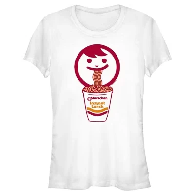 Женская футболка Maruchan Eating Instant Lunch, белая