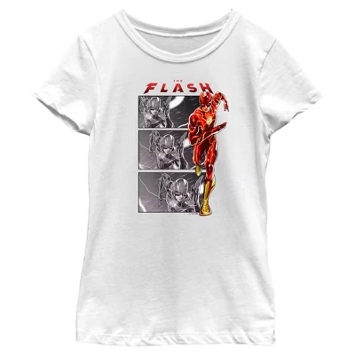 Футболка для девочек DC Comics The Flash, белая