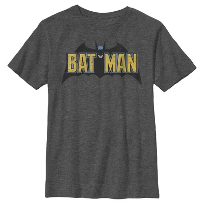 Футболка для мальчиков DC Comics Batman, темно-серая