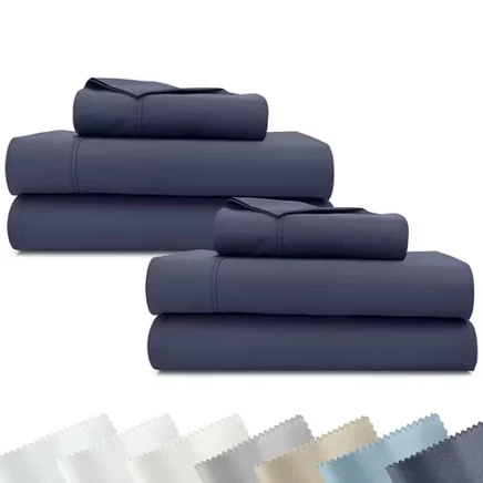 twin (pack of 2) / navy indigo blue