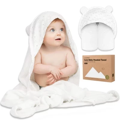 Детское полотенце с капюшоном KeaBabies Luxe, Кистори