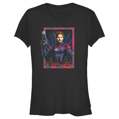 Женская футболка Juniors Vol. Футболка 3 Star-Lord Square черная